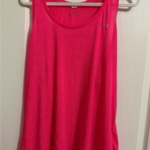 Under Armour Women's Bright Pink Tank Top